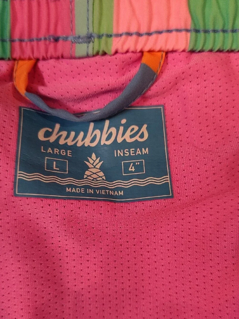 Chubbies Pastel Checkerboard Athletic Shorts